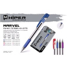 Ручка гелева Hiper Marvel HG-2175 1мм чорна