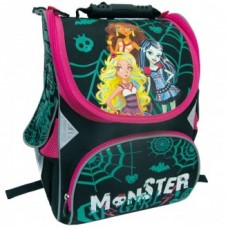 Ранець шкільний каркасний JO ''Monster girl'' 3 відд.1505 світловідб.