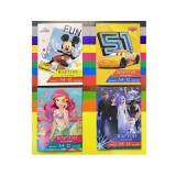 Картон кольоровий А4 ТЕТРАДА Disney 12арк/12кол ТЕ13001, 1/20