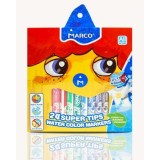 Фломастери карт.уп 24 кол. MARCO Super Washable, 1630-24СВ