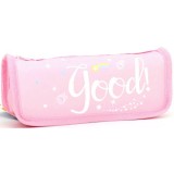 Пенал KJ3319 Pink 21x4, 5x7 рожевий