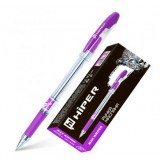 Ручка масляна Hiper Max Writer Evolution HO-335-ES 2500м 0, 7мм фіолетова