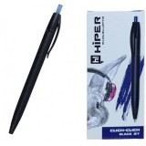 Ручка автомат масляна Hiper Black Jet НА-130 BJ 0, 7мм (синя)