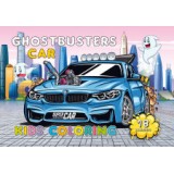 Розмальовка А4 210х297 мм 16 стор офсет 80г/м2 скоба (4+4) диз.Ghostbusters Car