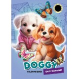 Розмальовка А4 210х297 мм 16 стор офсет 80г/м2 скоба (4+4) диз.Doggy