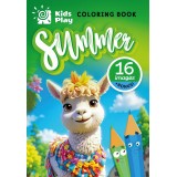 Розмальовка А5 148х210 мм 8 арк офсет 80г/м2 скоба диз.Summer