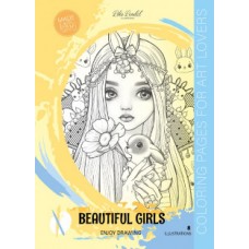 Розмальовка А4 210х297 мм 8 арк офсет 120г/м2 скоба (1+0) Beautiful girls