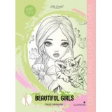 Розмальовка А4 210х297 мм 8 арк офсет 120г/м2 скоба (1+0) Beautiful girls