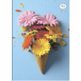 Блокнот Profiplan В6 80 стор ''Color of mood'' blue в точку 50506