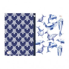 Блокнот Profiplan А5 160стор ''Two in one'' blue в точку  50032