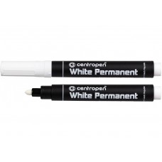 Маркер Permanent Centropen 8586 2, 5 мм білий Маркер Permanent Centropen 8586 2, 5 мм білий