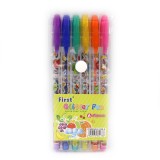 Набір гел. ручок ''Glitter pens'' 6 кол. PVC 023192