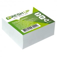 Блок паперу для нотаток 80х80х40мм клеєний білий Fresh Up арт.FR-1412 Блок паперу для нотаток 80х80х40мм клеєний білий Fresh Up арт.FR-1412