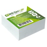 Блок паперу для нотаток 80х80х40мм не клеєний білий Fresh Up арт.FR-1411