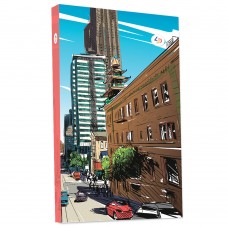 Блокнот Profiplan А5 #/=/точка/чист лист 160стор ''Streets note'' red 901500