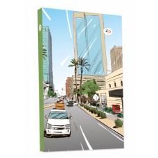 Блокнот Profiplan А5 #/=/точка/чист лист 160стор ''Streets note'' green 901487