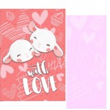 Блокнот TM Profiplan А5 40 арк''With love'' two 902217