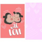 Блокнот TM Profiplan А5 40 арк''With love'' four 902231