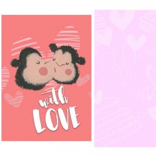 Блокнот TM Profiplan А5 40 арк''With love'' four 902231 Блокнот TM Profiplan А5 40 арк''With love'' four 902231