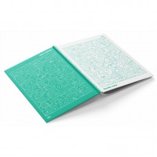 Блокнот Profiplan А5 128 стор ''Two in one'' Doodle note, green 901999