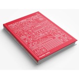 Блокнот Profiplan А5 128 стор ''Two in one'' Doodle note red 902019