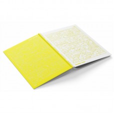 Блокнот Profiplan А5 128 стор ''Two in one'' Doodle note, yellow (orange)902002