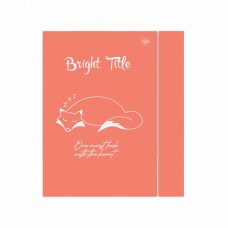 Блокнот TM Profiplan ''Bright Title note'', fox, В6, 902576