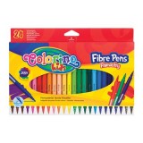 Фломастери 24 кол.лін.1мм COLORINO, 14625PTR/1