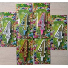 Свічки-цифри 4 Свічки-цифри 4