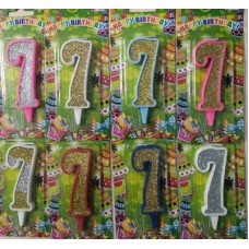 Свічки-цифри 7 Свічки-цифри 7