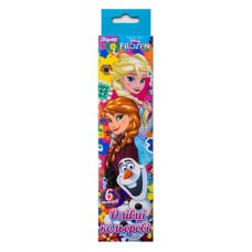 Карандаши цветные 6цв. FROZEN 290287 1 ВЕРЕСНЯ
