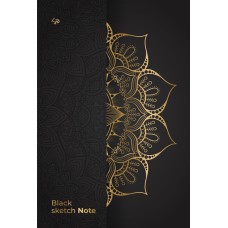Блокнот TM Profiplan А5 ''Black sketch note'' lotus 904853