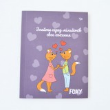 Блокнот ТМ Profiplan A5 40 арк ''Foxy'' mini love 903108