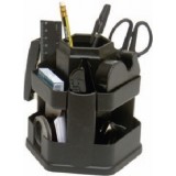 Набір настільний 4OFFICE 16пр.''вертушка'', чорн.4-416-09 Набір настільний 4OFFICE 16пр.''вертушка'', чорн.4-416-09
