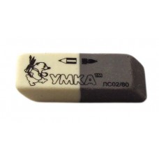 гумка для стирання. комбінов., ЛС02/80, УМКА