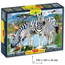 Пазли 160, Арт.ЕГ-06. Зебри Пазли 160, Арт.ЕГ-06. Зебри