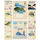 Зошит 18 арк.клітинка Тверда 42208 Save planet, 20/400, 10к.