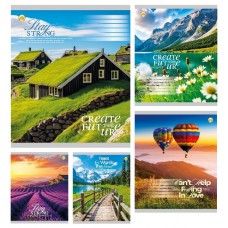Зошит 12 арк.клітинка Тверда 61102 Природа 25/600 5к.