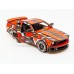 Дерев'яний 3D конструктор Muscle car GT (червона) в картонній упаковці