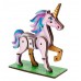 Дерев'яний 3D конструктор ''Turbo Unicorn''